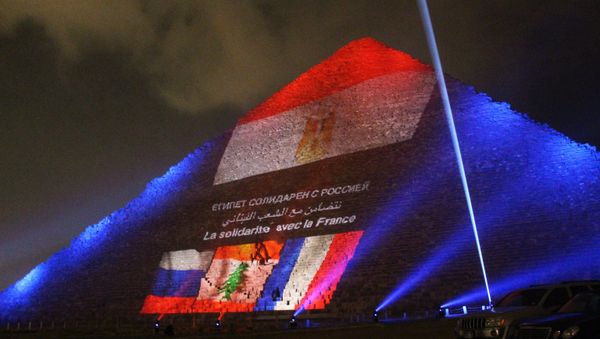 Memorial event for victims of Russian A321 crash and Paris terrorist attacks - Sputnik International