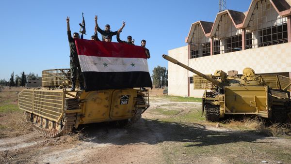 Russia's air campaign against the Islamic State in Syria added significantly to the Syrian Army's offensive on many fronts in the past 24 hours, media reports said Russia's air campaign against the Islamic State in Syria added significantly to the Syrian Army's offensive on many fronts in the past 24 hours, media reports said - Sputnik International