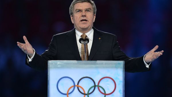 President of the International Olympic Committee Thomas Bach President of the International Olympic Committee Thomas Bach - Sputnik International