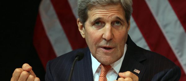 US Secretary of State John Kerry speaks during a news conference in Vienna, Austria, Saturday, Nov. 14, 2015 US Secretary of State John Kerry speaks during a news conference in Vienna, Austria, Saturday, Nov. 14, 2015 - Sputnik International