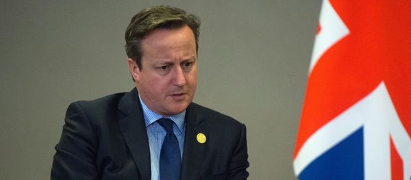 November 16, 2015. British Prime Minister David Cameron during a meeting with Russian President Vladimir Putin on the sidelines of the Group of 20 summit in Antalya, Turkey - Sputnik International