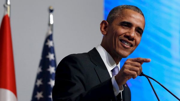 U.S. President Barack Obama holds a news conference with reporters at the end of the G20 summit at the Kaya Palazzo Resort in Antalya, Turkey, November 16, 2015 U.S. President Barack Obama holds a news conference with reporters at the end of the G20 summit at the Kaya Palazzo Resort in Antalya, Turkey, November 16, 2015 - Sputnik International