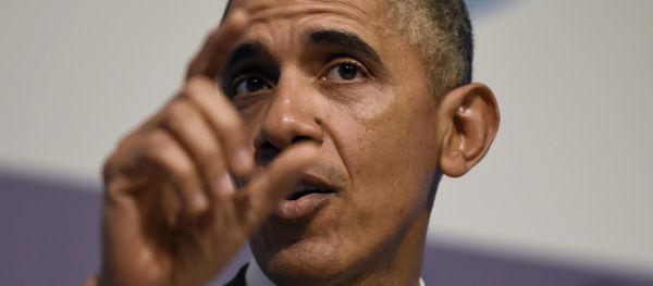 President Barack Obama speaks during a news conference following the G-20 Summit in Antalya, Turkey, Monday, Nov. 16, 2015. - Sputnik International