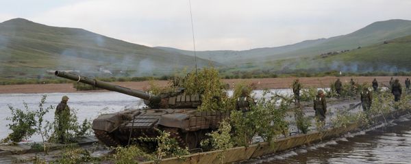 Russian-Mongolian military exercises Selenga-2015 in Trans-Baikal Territory - Sputnik International