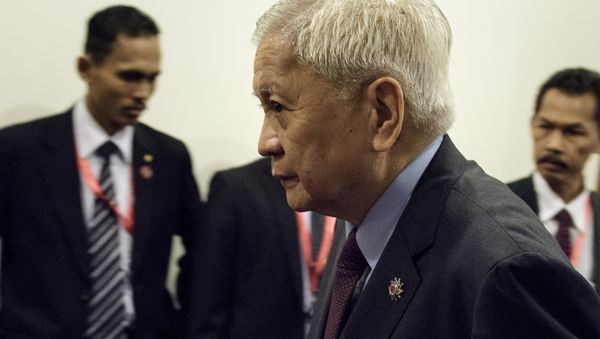 Philippine Foreign Secretary Albert del Rosario Philippine Foreign Secretary Albert del Rosario - Sputnik International