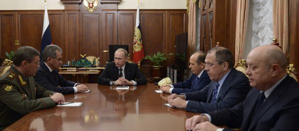 Russian President V. Putin held meeting in the Kremlin - Sputnik International