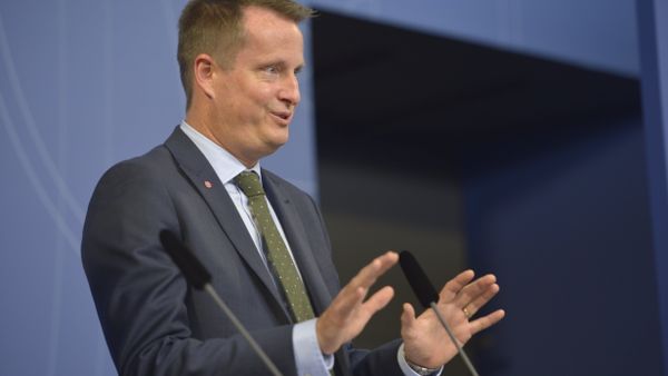 Sweden's Interior Minister Anders Ygeman, announcing Wednesday Nov. 11, 2015 in Stockholm, that the government will impose temporary border controls as the Nordic country struggles to receive tens of thousands of refugees - Sputnik International