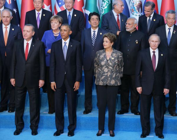 Vladimir Putin takes part in G20 summit in Turkey Vladimir Putin takes part in G20 summit in Turkey - Sputnik International