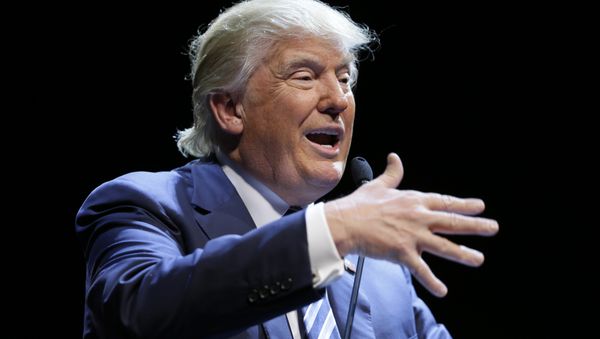 Donald Trump speaks. - Sputnik International