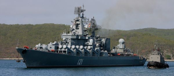 Missile Cruiser Moskva - Sputnik International