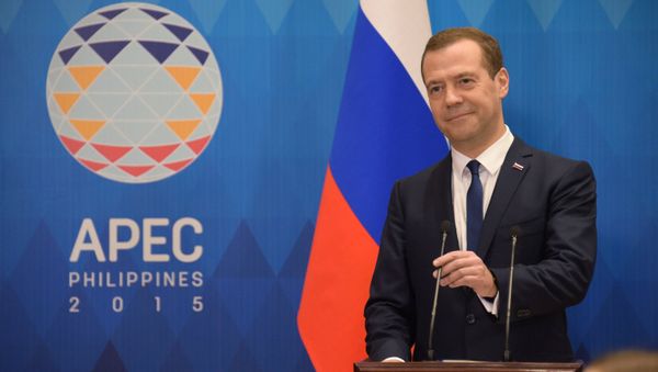 Russian Prime Minister Dmitry Medvedev Russian Prime Minister Dmitry Medvedev - Sputnik International