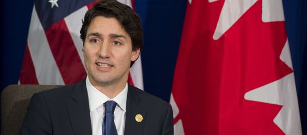 Canadian Prime Minister Justin Trudeau speaks during a bilateral meeting with US President Barack Obama (not pictured) on the sidelines of the Asia-Pacific Economic Cooperation (APEC) Summit in Manila on November 19, 2015. Canadian Prime Minister Justin Trudeau speaks during a bilateral meeting with US President Barack Obama (not pictured) on the sidelines of the Asia-Pacific Economic Cooperation (APEC) Summit in Manila on November 19, 2015. - Sputnik International