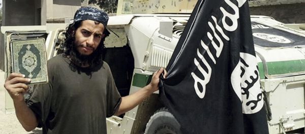 This undated image made available in the Islamic State's English-language magazine Dabiq, shows Belgian Abdelhamid Abaaoud - Sputnik International
