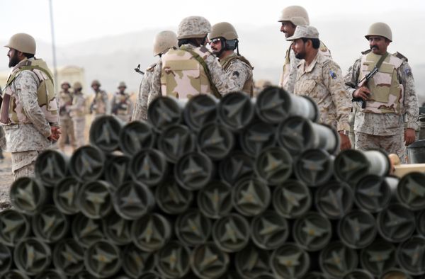 Saudi soldiers Saudi soldiers - Sputnik International