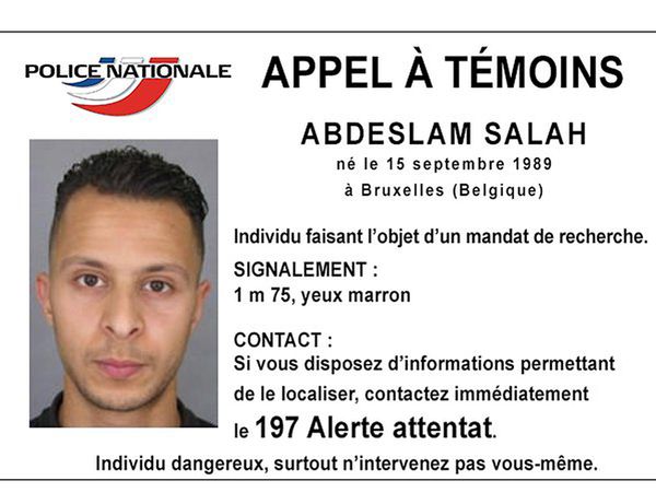 Handout picture shows Belgian-born Abdeslam Salah seen on a call for witnesses notice released by the French Police Nationale information services on their twitter account, November 15, 2015. - Sputnik International