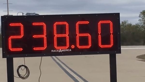 Twin Turbo Lamborghini Huracan sets new 1/2 Mile World Record of 238.6 MPH - Sputnik International