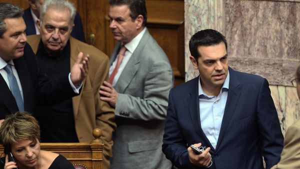 Tsipras bailout vote Tsipras bailout vote - Sputnik International