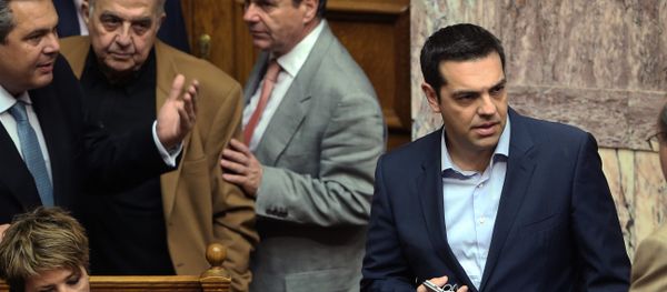 Tsipras bailout vote Tsipras bailout vote - Sputnik International