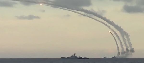 Syria struck 18th cruise missiles Caliber-NK to the terrorists From Caspian Sea Syria struck 18th cruise missiles Caliber-NK to the terrorists From Caspian Sea - Sputnik International