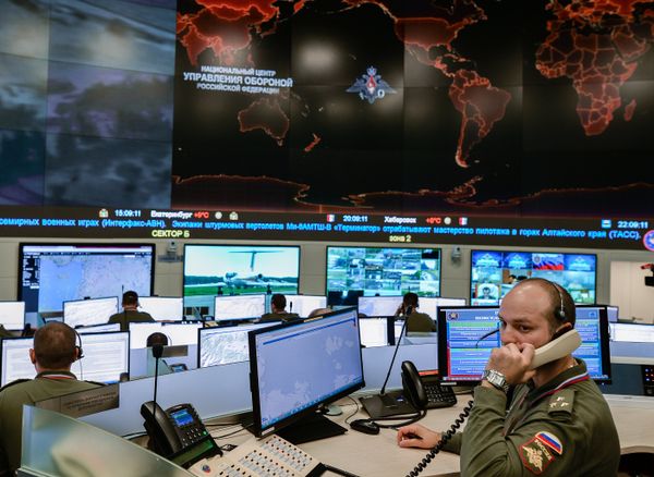 The Russian National Defense Control Center The Russian National Defense Control Center - Sputnik International