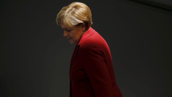 File photo of German Chancellor Angela Merkel attending a debate at the Bundestag, the lower house of parliament, in Berlin March 19, 2015 File photo of German Chancellor Angela Merkel attending a debate at the Bundestag, the lower house of parliament, in Berlin March 19, 2015 - Sputnik International