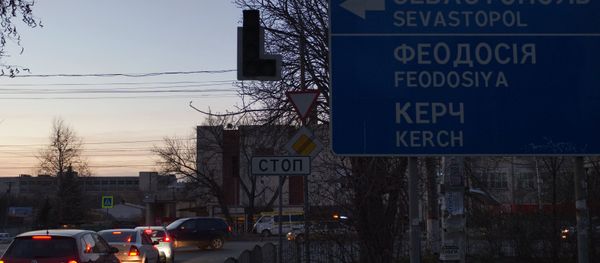 Power outage in Crimea - Sputnik International