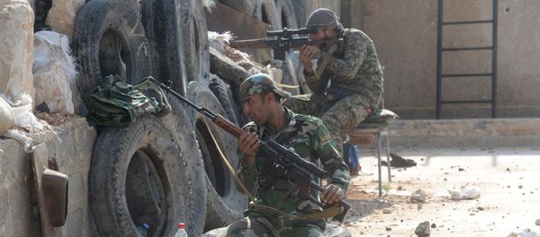 Syrian Arab Army's special operation in Douma, a Damascus suburb - Sputnik International
