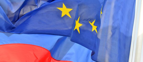 Flags of Russia and EU Flags of Russia and EU - Sputnik International