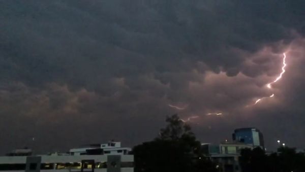 Lightning in Brisbane, Australia - Sputnik International