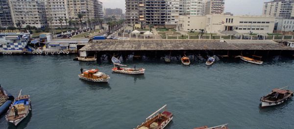 Port Said. View at Suez Canal - Sputnik International