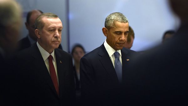 U.S President Barack Obama and Turkey’s President Recep Tayyip Erdogan U.S President Barack Obama and Turkey’s President Recep Tayyip Erdogan - Sputnik International