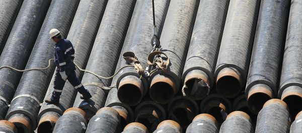 Building gas pipeline. File photo - Sputnik International