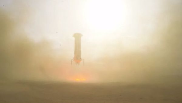 Historic Rocket Landing - Sputnik International