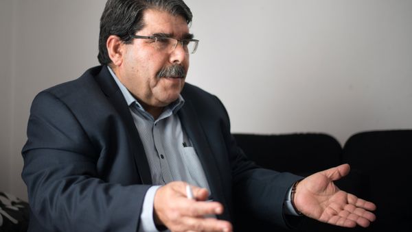 Salih Muslim, co-president of the Syrian Kurdish Democratic Union Party (PYD) Salih Muslim, co-president of the Syrian Kurdish Democratic Union Party (PYD) - Sputnik International