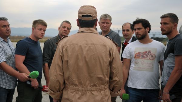 Rescued Su-24 co-pilot Captain Konstantin Murahtin - Sputnik International