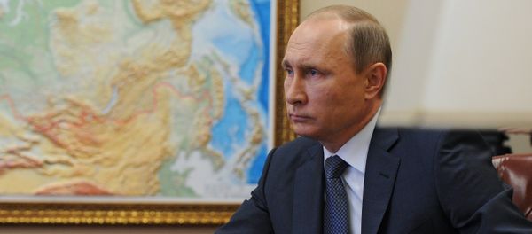 Russian President Vladimir Putin holds a video conference with Russian military personnel engaged in the Syria operation Russian President Vladimir Putin holds a video conference with Russian military personnel engaged in the Syria operation - Sputnik International