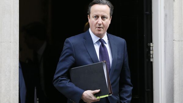 This file photo shows Britain's Prime Minister David Cameron leaves 10 Downing Street to attend Parliament in London, This file photo shows Britain's Prime Minister David Cameron leaves 10 Downing Street to attend Parliament in London, - Sputnik International