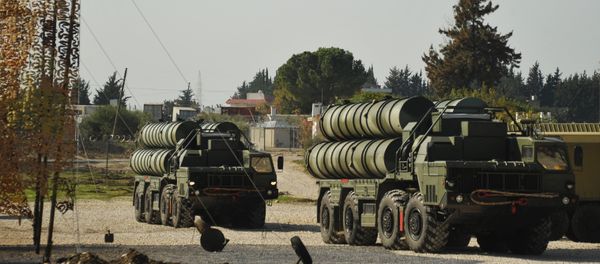 The S-400 on combat duty in Latakia, Syria ensuring the safety of the Russian air group. The system was deployed after a Turkish Air Force jet shot down a Russian Su-24M bomber jet flying a combat mission against Islamist militants in November 2015. The S-400 on combat duty in Latakia, Syria ensuring the safety of the Russian air group. The system was deployed after a Turkish Air Force jet shot down a Russian Su-24M bomber jet flying a combat mission against Islamist militants in November 2015. - Sputnik International