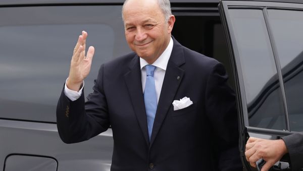 French Foreign Minister Laurent Fabius. - Sputnik International