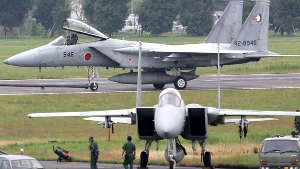 Japan's F-15 aircrafts Japan's F-15 aircrafts - Sputnik International