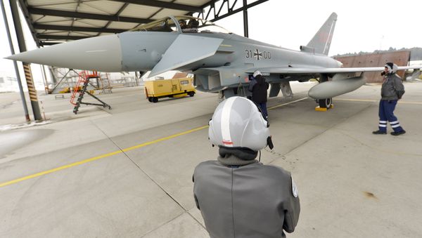 Eurofighter Typhoon of German airforce - Sputnik International