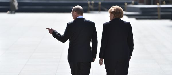 Putin and Merkel Putin and Merkel - Sputnik International