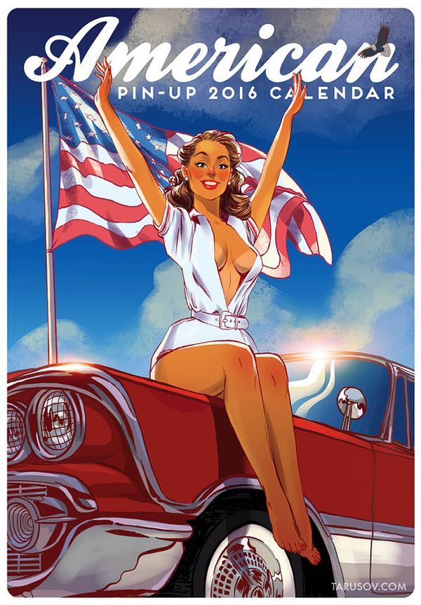 New 2016 Pin-Up Calendar: 'Best American Sights and Girls' New 2016 Pin-Up Calendar: 'Best American Sights and Girls' - Sputnik International