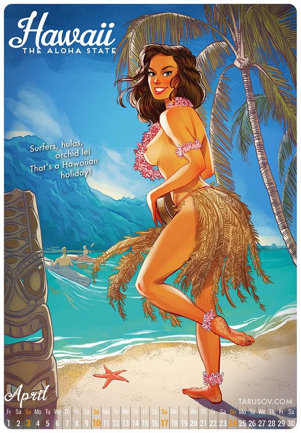 New 2016 Pin-Up Calendar: 'Best American Sights and Girls' New 2016 Pin-Up Calendar: 'Best American Sights and Girls' - Sputnik International