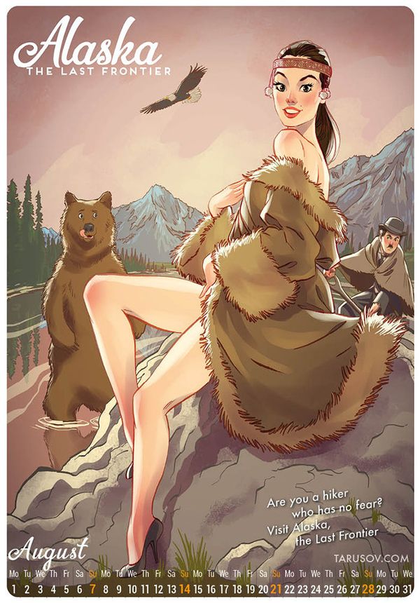 New 2016 Pin-Up Calendar: 'Best American Sights and Girls' New 2016 Pin-Up Calendar: 'Best American Sights and Girls' - Sputnik International