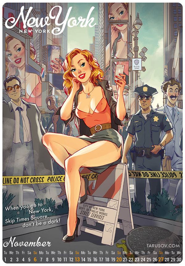 New 2016 Pin-Up Calendar: 'Best American Sights and Girls' New 2016 Pin-Up Calendar: 'Best American Sights and Girls' - Sputnik International