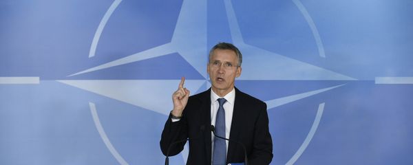 NATO Secretary General Jens Stoltenberg speaks during a press conference before a Foreign Affairs meeting at the NATO headquarters in Brussels on December 01, 2015 NATO Secretary General Jens Stoltenberg speaks during a press conference before a Foreign Affairs meeting at the NATO headquarters in Brussels on December 01, 2015 - Sputnik International