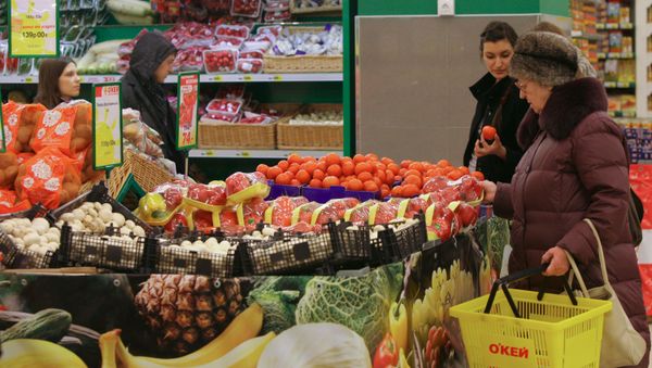 O'KEY hypermarket in Novosibirsk. File photo O'KEY hypermarket in Novosibirsk. File photo - Sputnik International