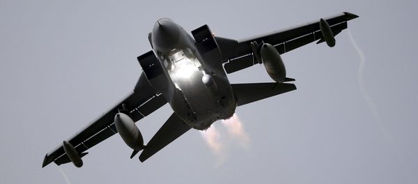 A Royal Air Force's Tornado takes off from RAF Lossiemouth in Scotland, December 2, 2015 - Sputnik International