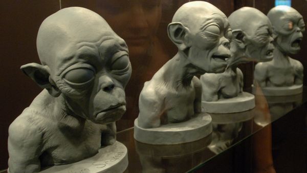 FILE - A Tuesday, Jan. 30, 2007 file photo showing a visitor looking at original studies of 'Gollum' at the exhibition The Lord of the Rings at the Movie Park of Potsdam-Babelsberg, Germany - Sputnik International